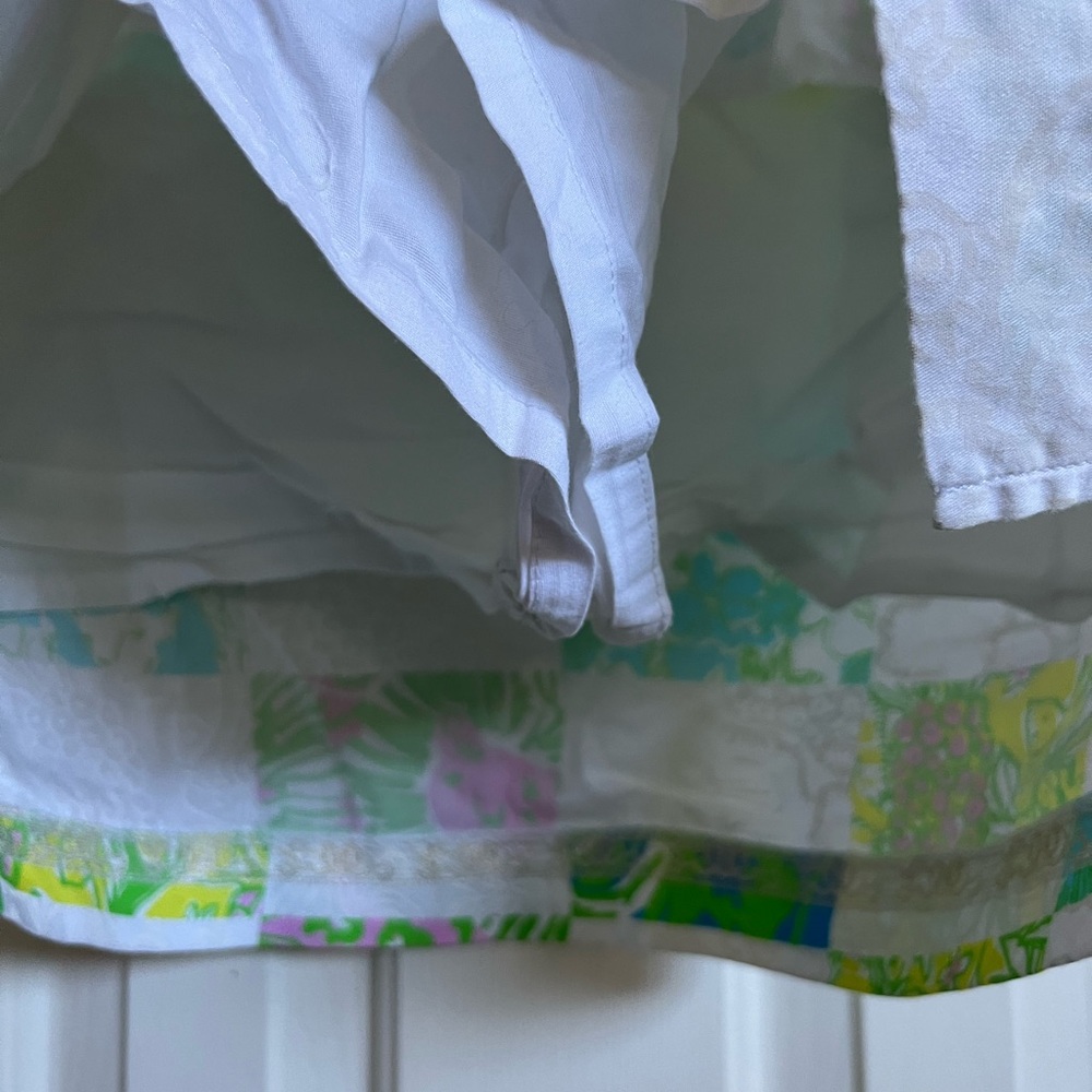 Lilly Pulitzer Checker Patchwork Skort - image 4
